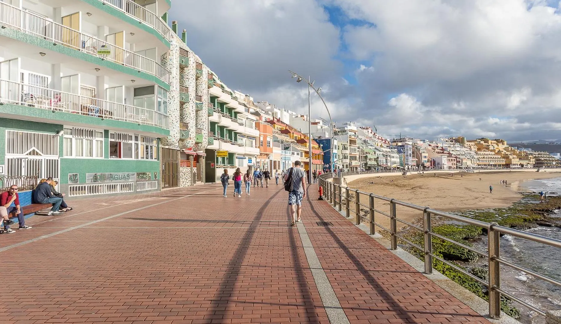 公寓 Apartamento Muy Luminoso En Playa De Las Canteras 大加那利岛拉斯帕尔马斯 西班牙